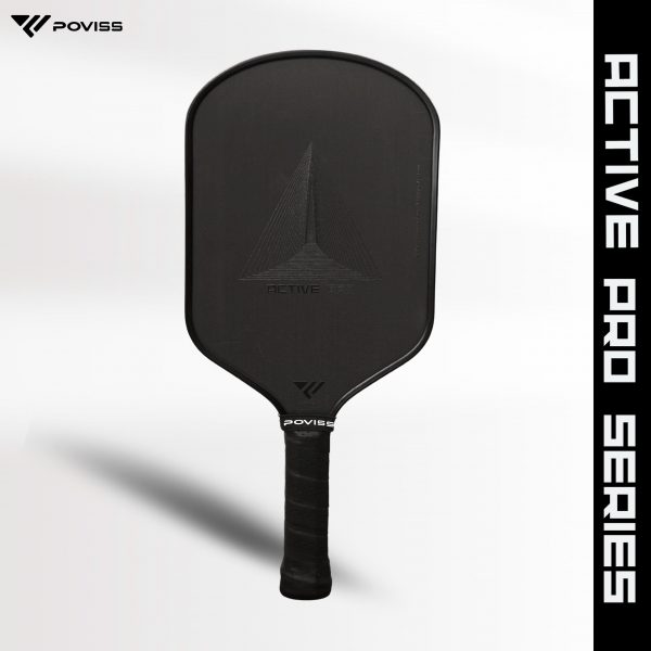 Vợt Pickleball Poviss Active Pro Midnight phiên bản 16mm  (Active Pro Series)