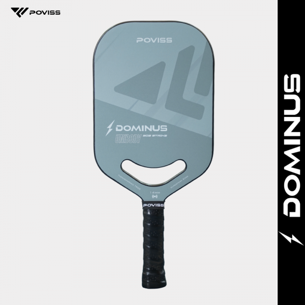 Vợt Pickleball Poviss Dominus 902 Strike (14mm) Ash Blue