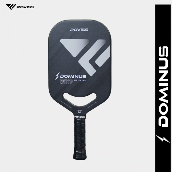 Vợt Pickleball Poviss Dominus 901 Control (16mm) Phantom Black